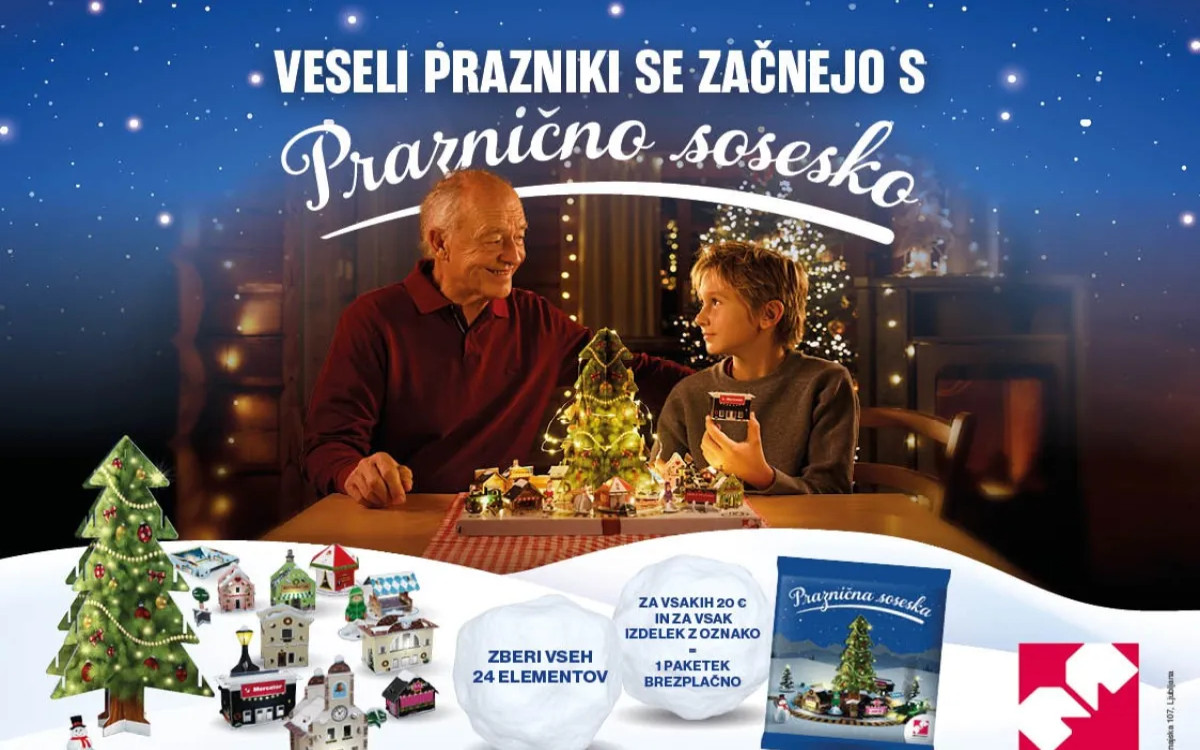 Veseli prazniki se začnejo s praznično sosesko 