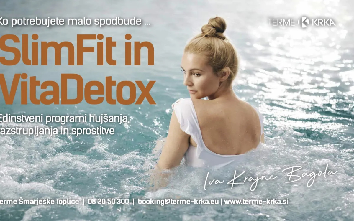SlimFit in VitaDetox v Termah Šmarješke Toplice