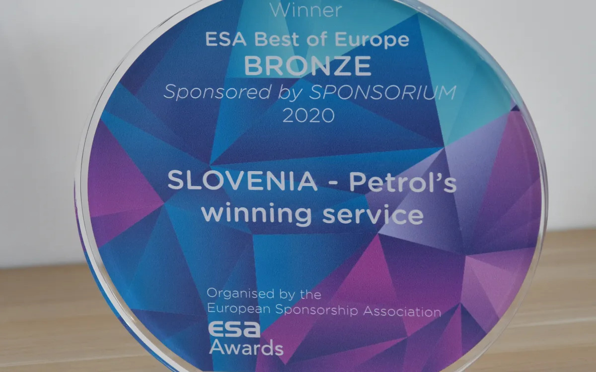 Petrolov »Zmagovalni servis« med najboljšimi sponzorskimi projekti v Evropi