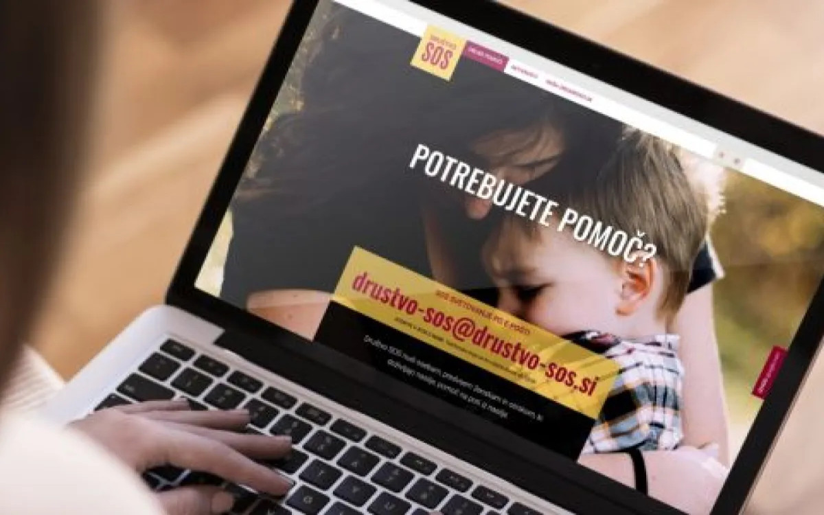 Društvo SOS z novo podobo in spletno stranjo