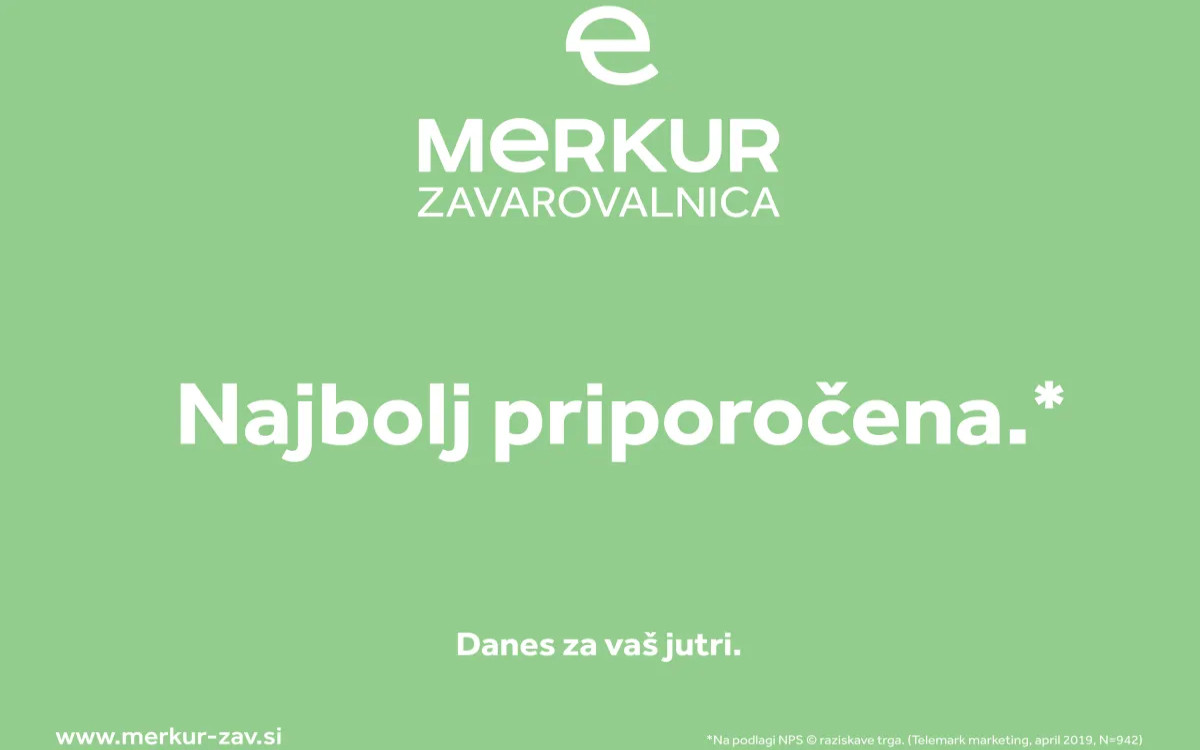 Merkur zavarovalnica – najbolj priporočena.