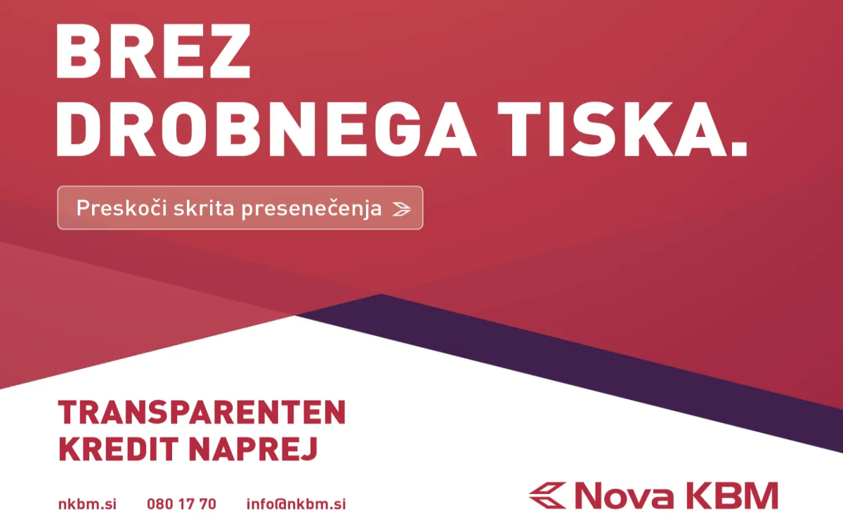 Nič več skritih presenečenj, nič več drobnega tiska.