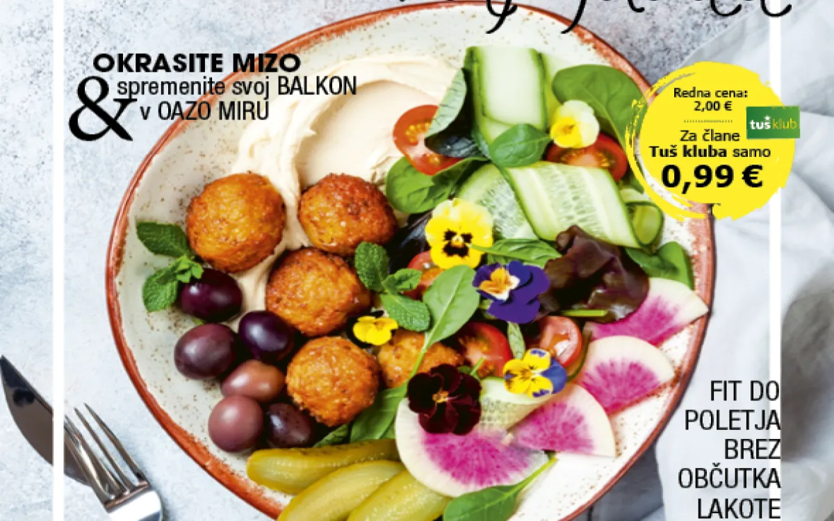 Opazili smo: Tuš s prvo revijo za življenjski slog