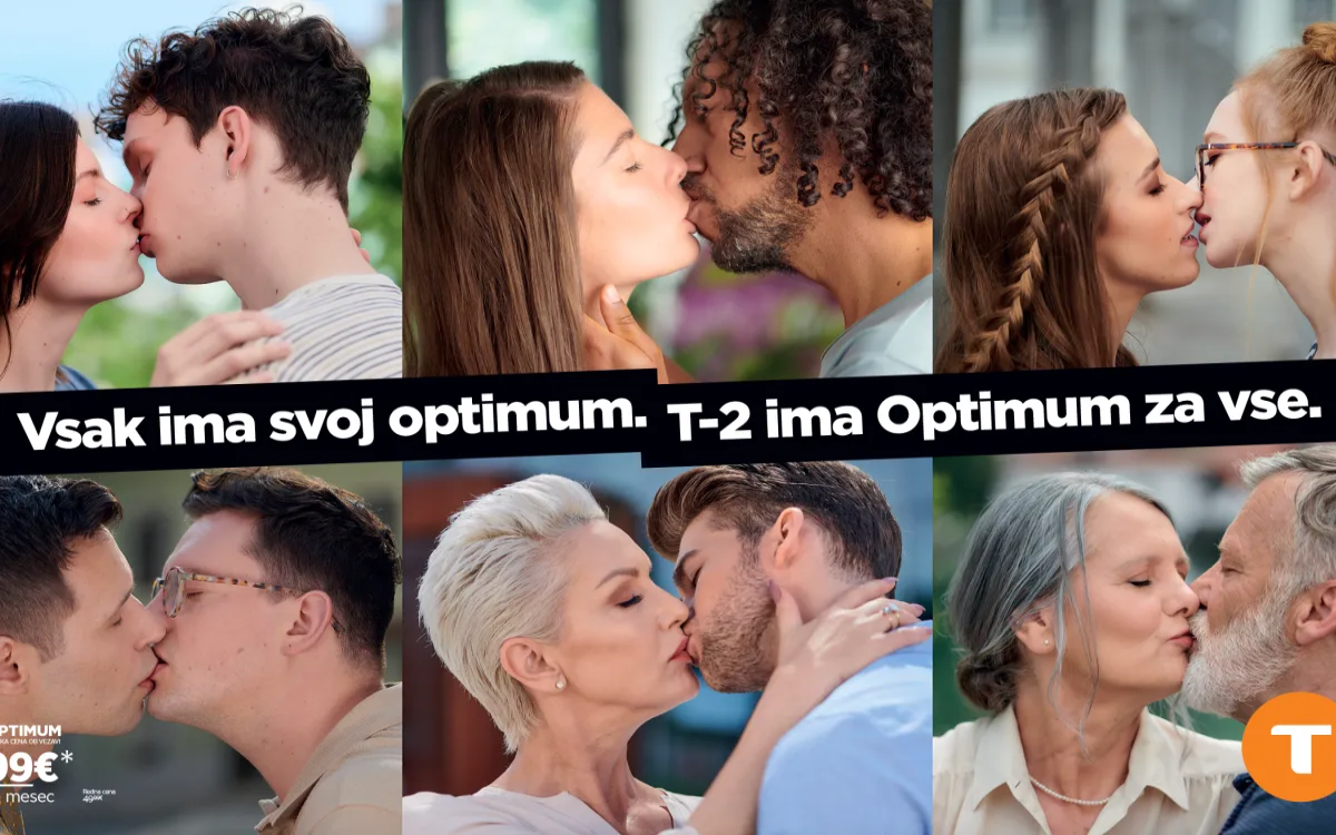 T-2: Poljub kot simbol osebne izbire