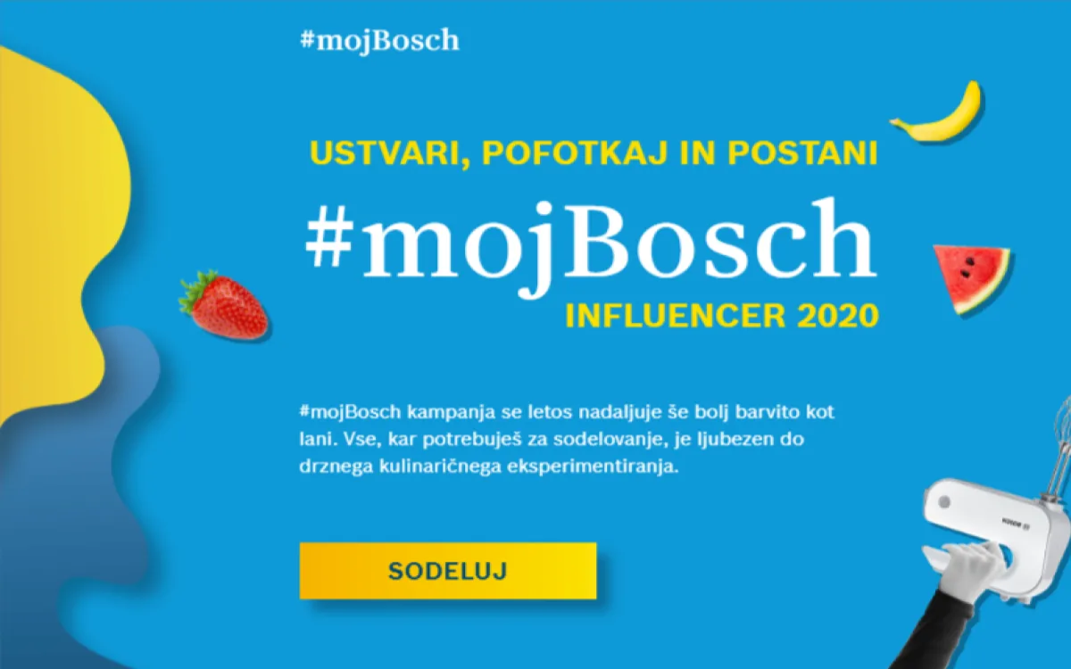#mojbosch Influencer 2020