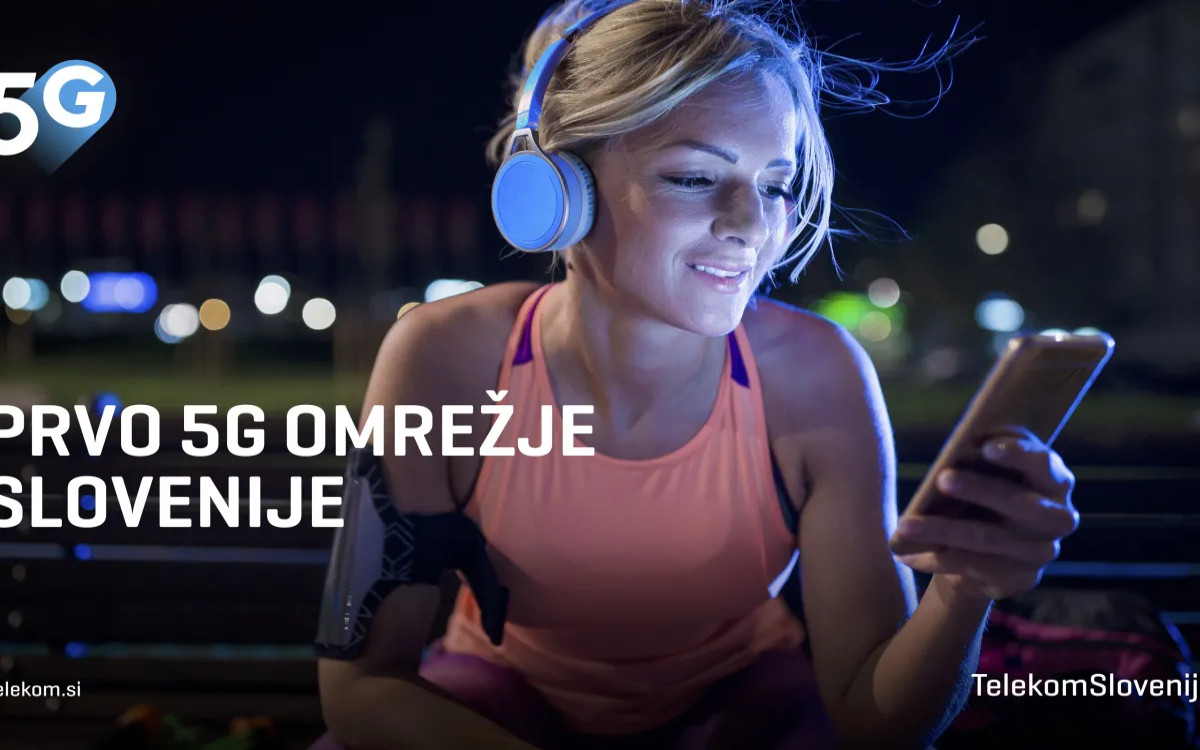Telekom Slovenije s prvim komercialnim omrežjem 5G