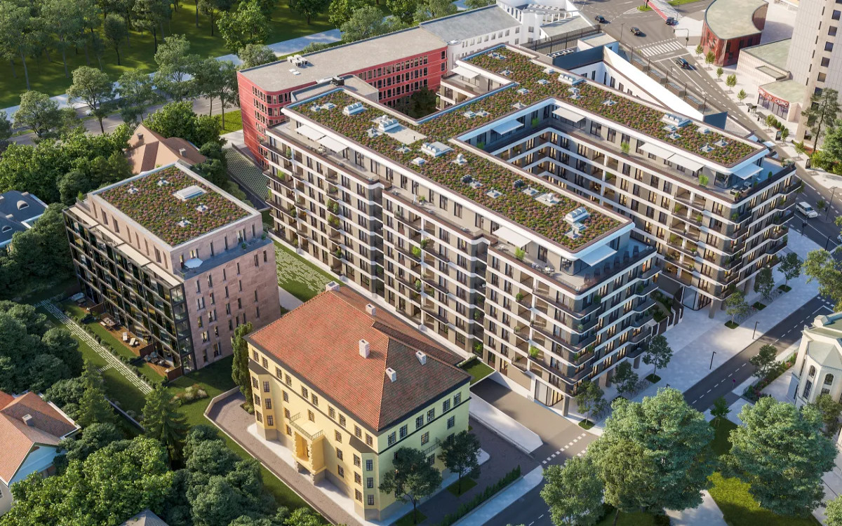 125 prestižnih stanovanj v kompleksu Schellenburg 
