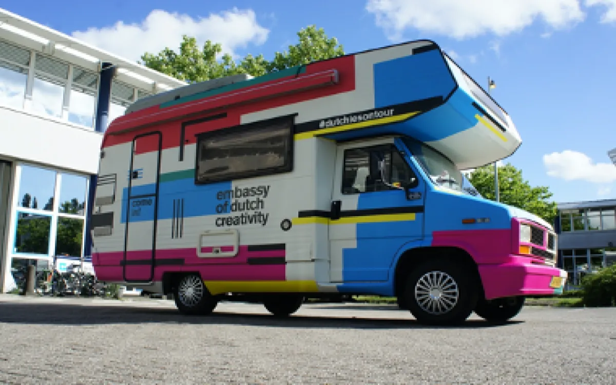 Namesto na Cannes Lions z »avtodomom kreativnosti« po Evropi