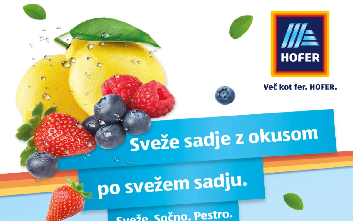 Hoferjevi sveži oglasi za sveže izdelke 