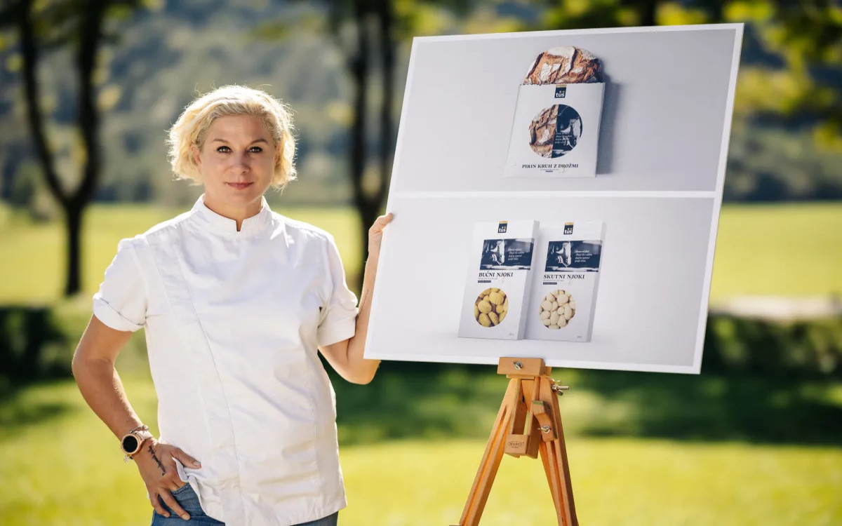 Tuš v sodelovanju z Ano Roš piše novo zgodbo slovenske hrane