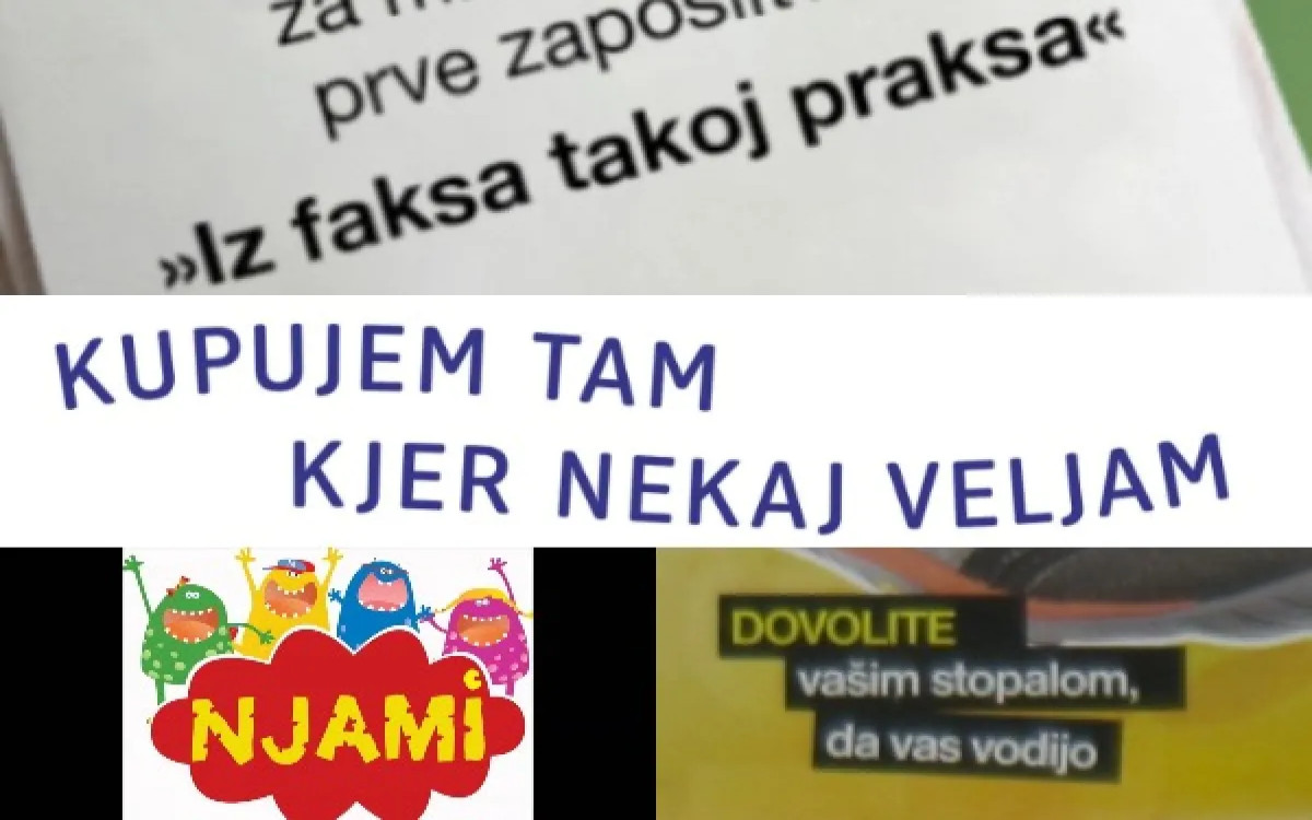 Kako nedopustne so slovnične napake v oglasih?