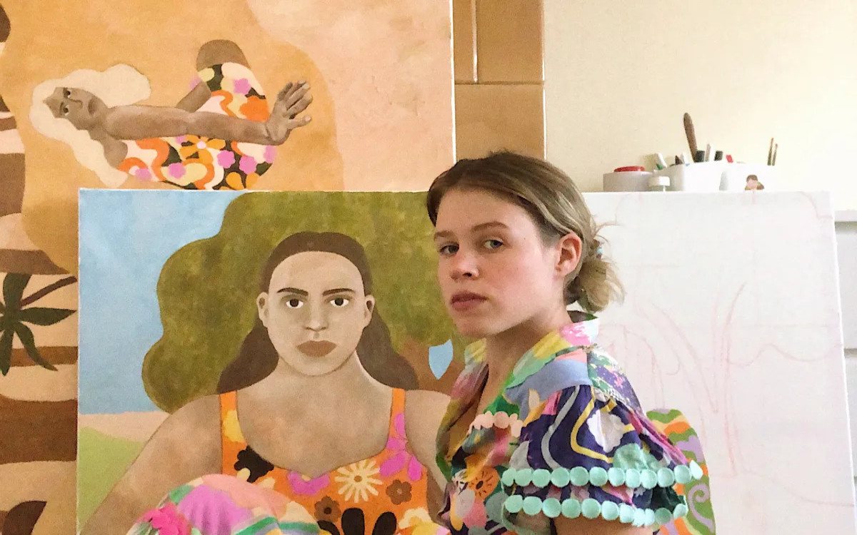 Ilustratorka, ki osvaja svet z živimi barvami