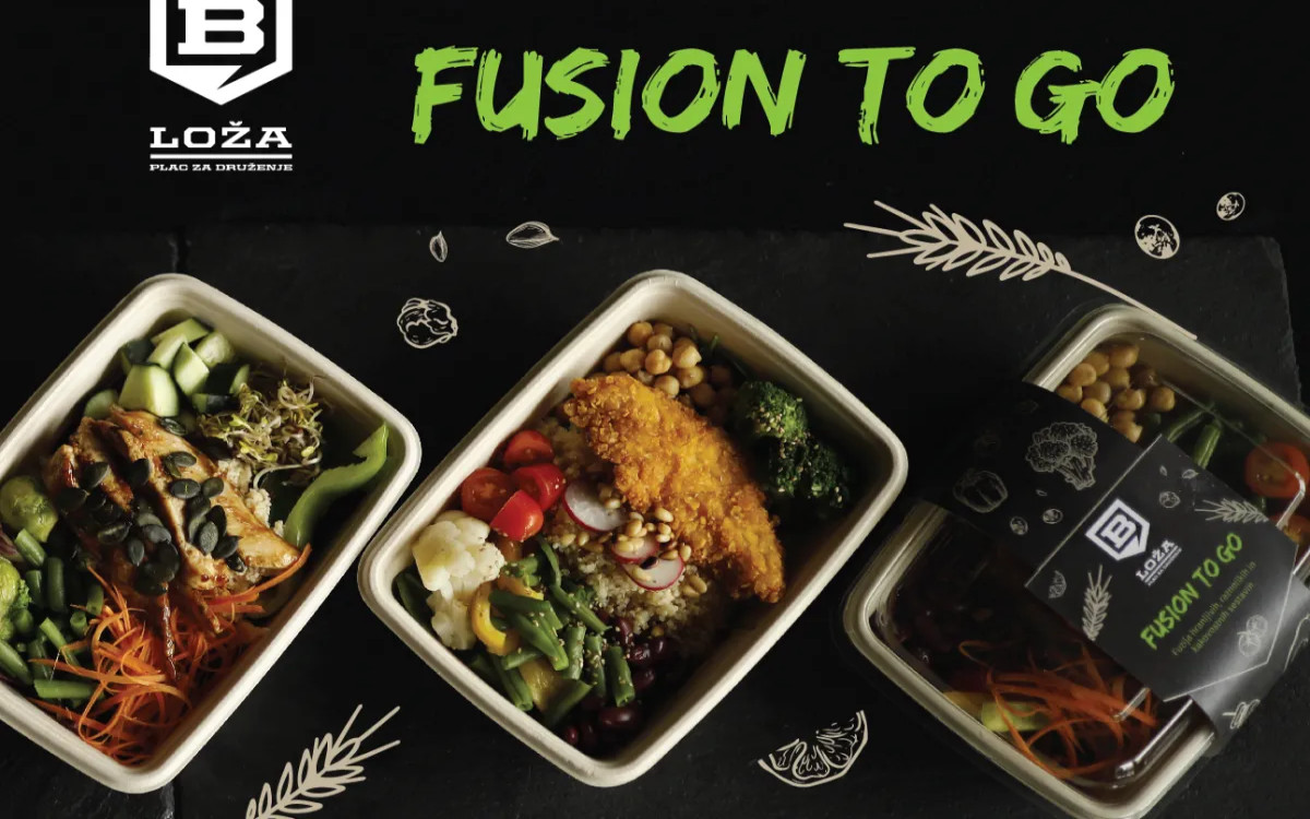 Fusion To Go – zdravi obroki (tudi) na dom 