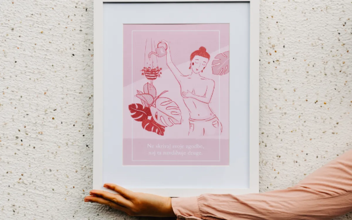 Lidl Slovenija v rožnatih odtenkih 