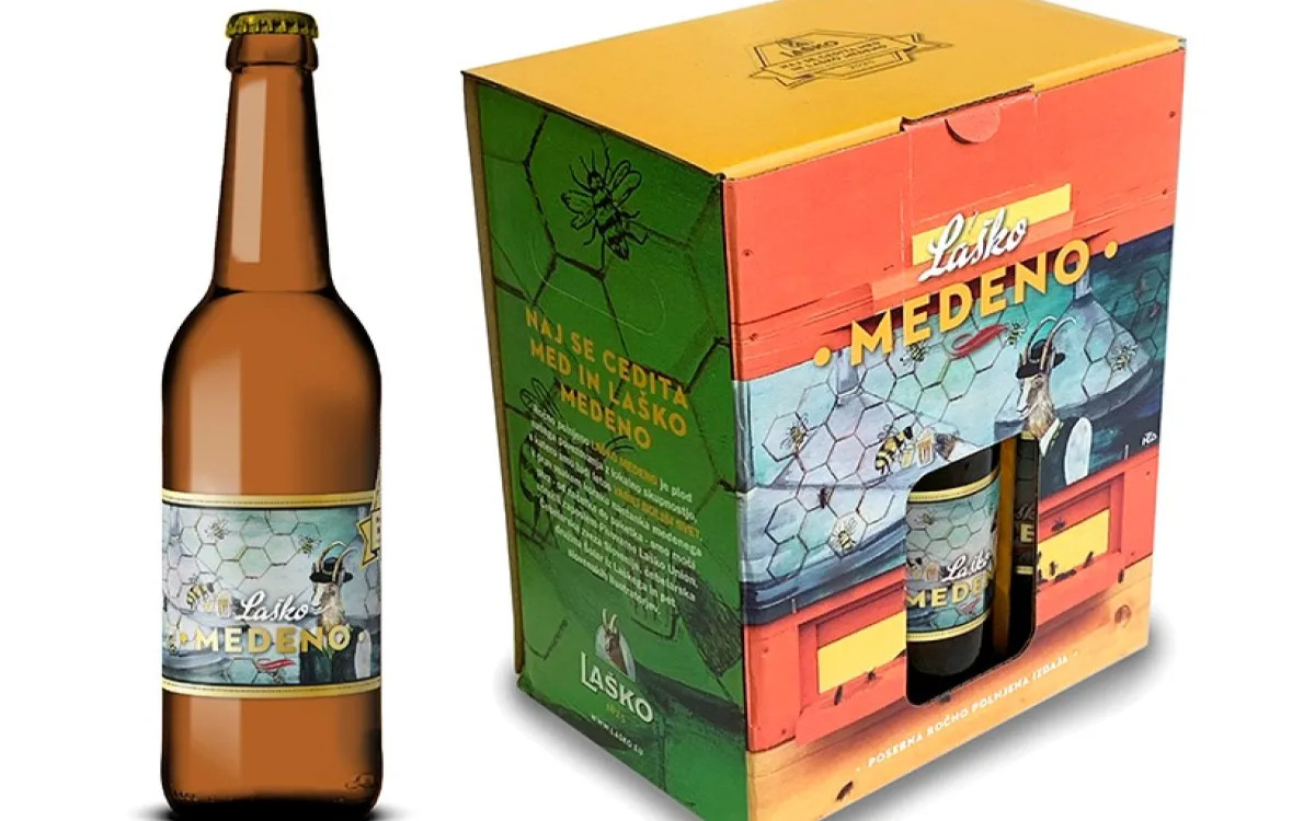 Laško medeno pivo – Ko komunicirajo zlatorog in čebele