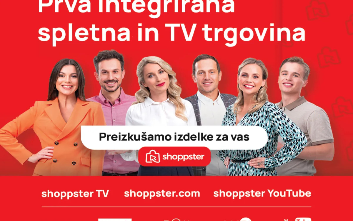 Tudi Slovenci lahko odslej nakupujemo na Shoppster TV