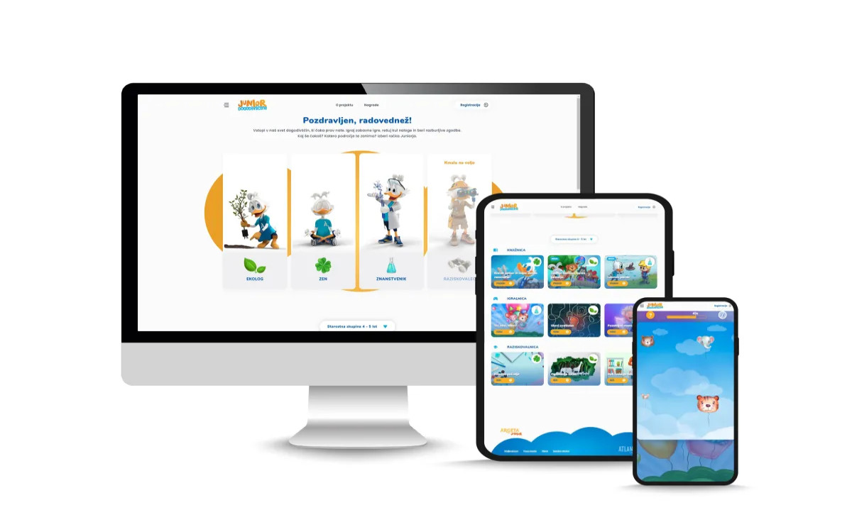 Argeta Junior s portalom za otroke 