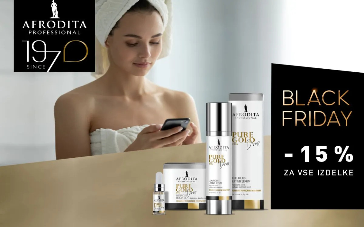 Vikend Black Friday v Kozmetiki Afrodita 
