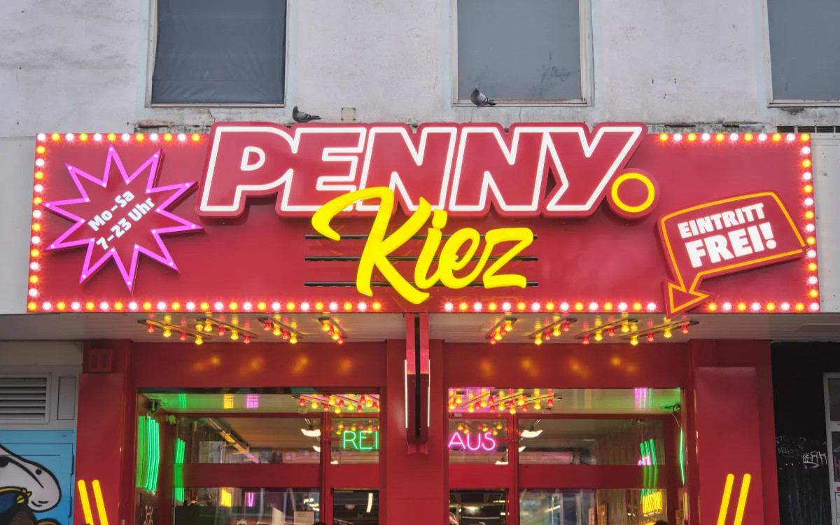 Nočni klub? Ne, »samo« supermarket.