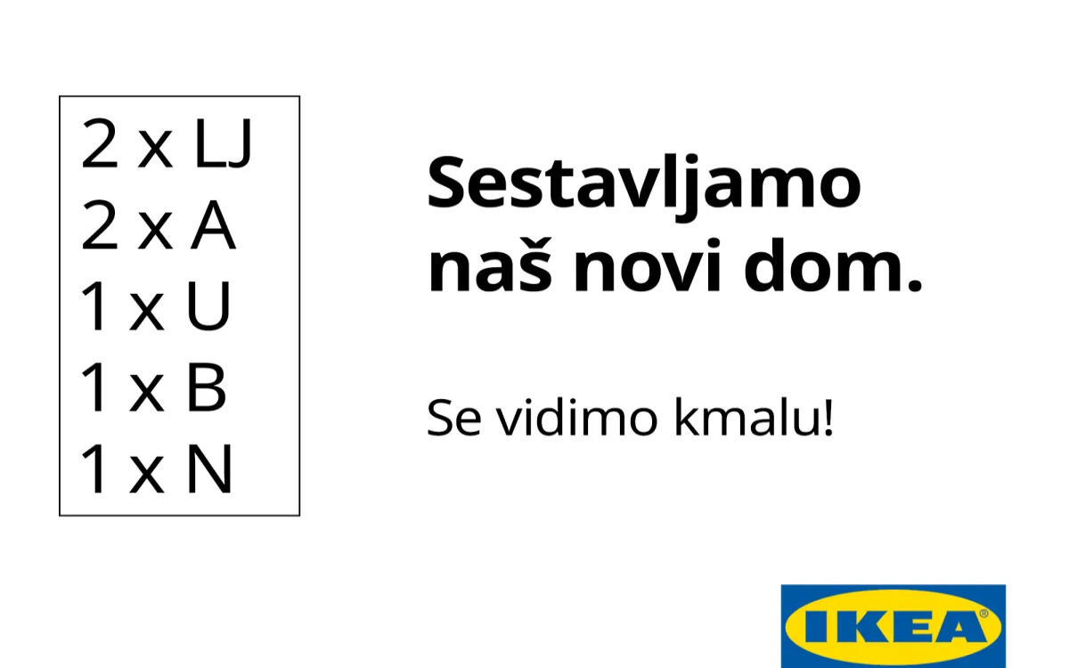 IKEA Slovenija že na družbenih omrežjih 
