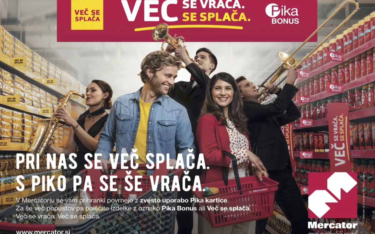 V Mercator za več muzike