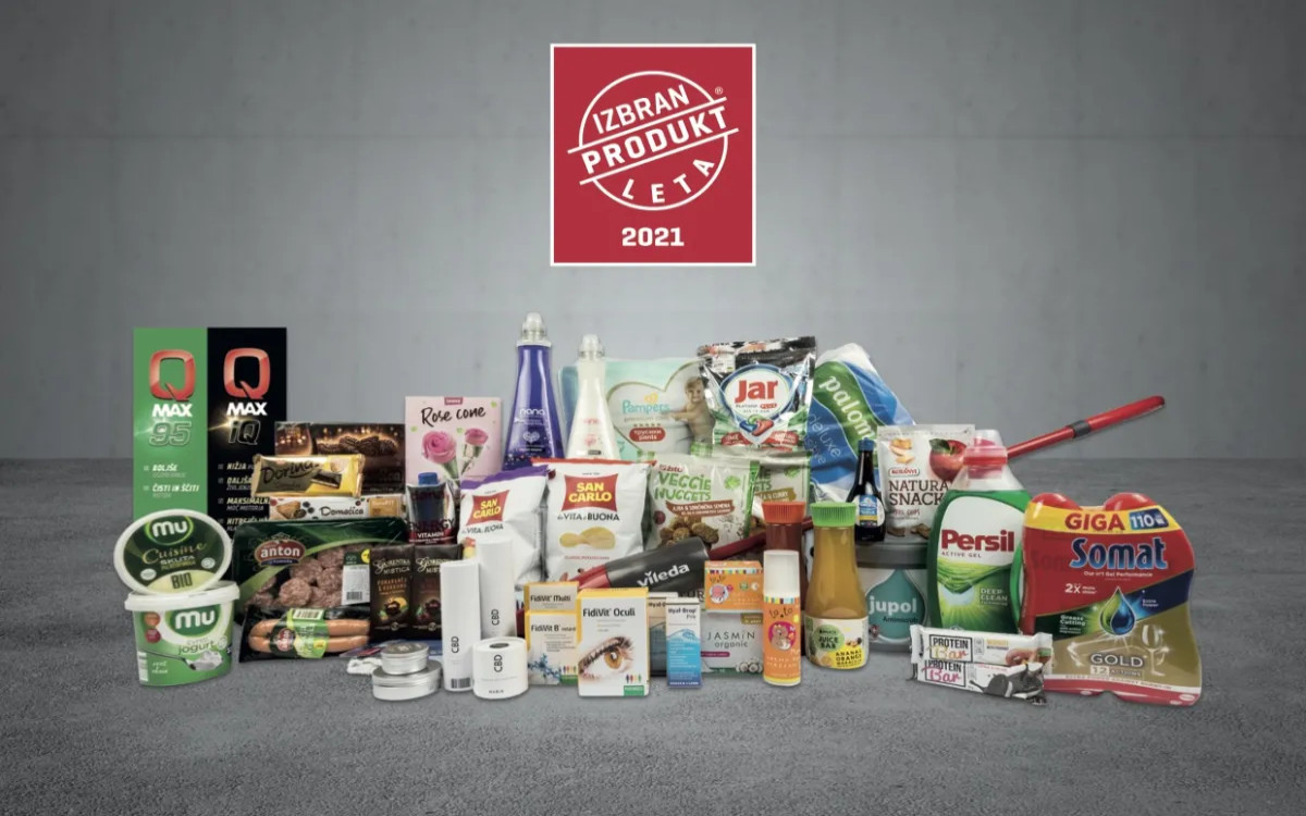 Znani so izbrani produkti leta 