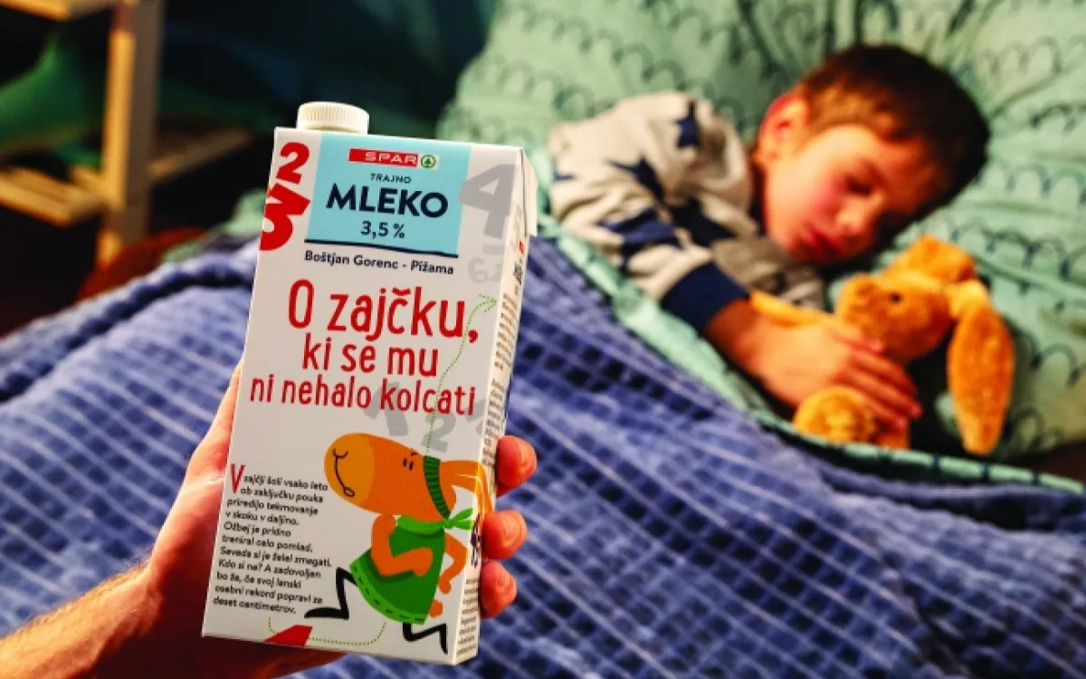 Ko embalaža mleka postane pravcata knjiga