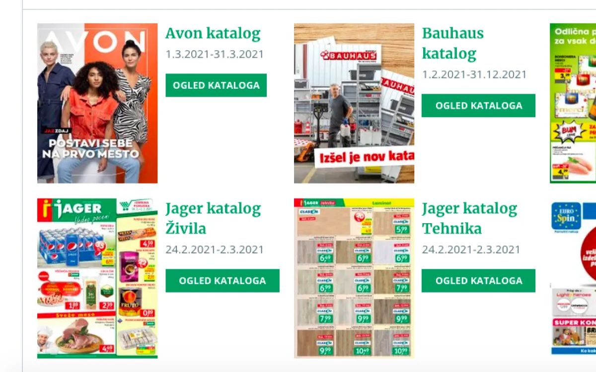 Vsi katalogi odslej v vašem telefonu 