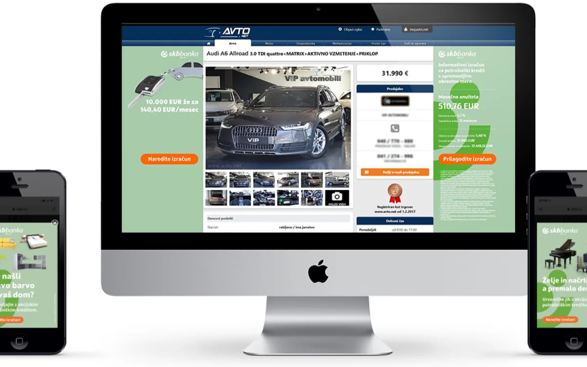 SKB z digitalnim oglaševanjem do 80 % novih obiskovalcev spletne strani