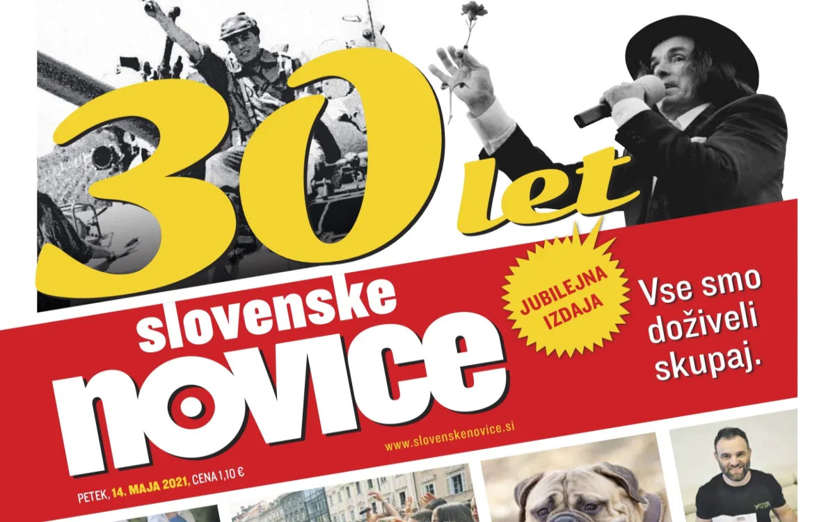 Slovenske novice praznujejo 30. rojstni dan