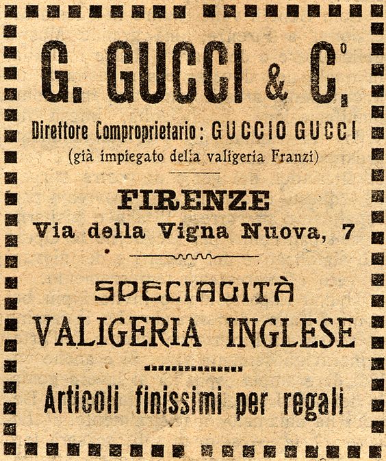 gucci oglas