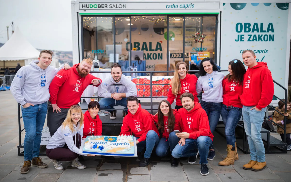 Radio Capris je na Obali prva izbira poslušalcev in oglaševalcev