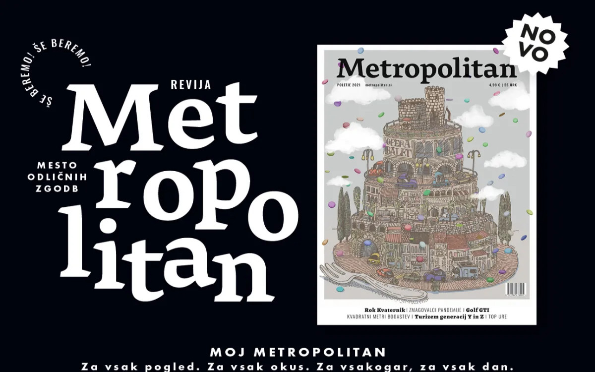 Na trg vstopa nova revija Metropolitan