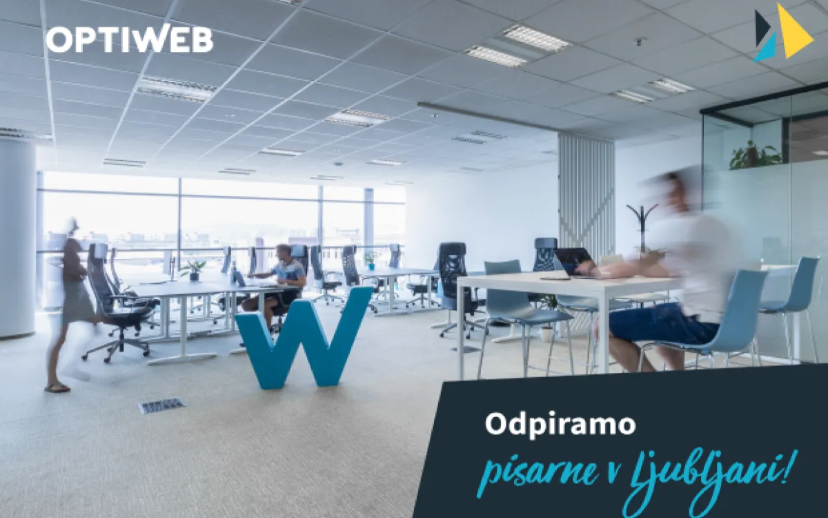 Optiweb odpira pisarne v Ljubljani z brezplačnimi dogodki