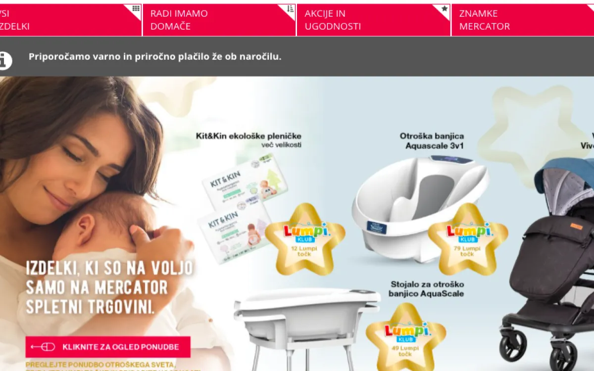 Opazili smo: Pomagajte Mercatorju pri izberi imena spletne trgovine