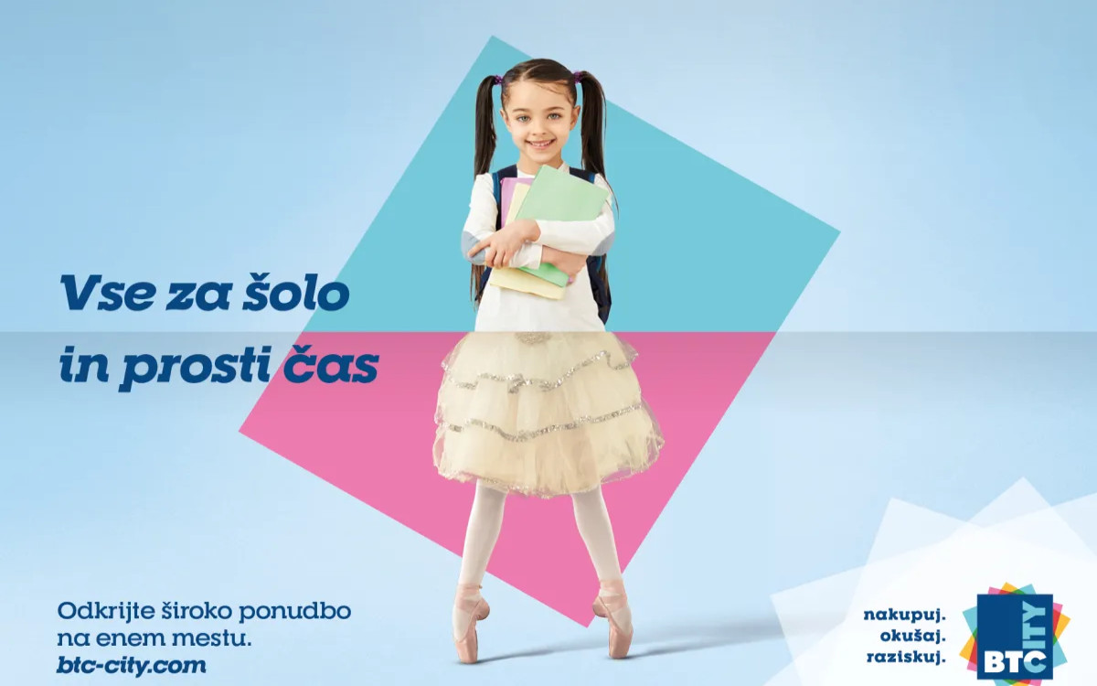 Nazaj v šolo 2021 z BTC Cityjem 