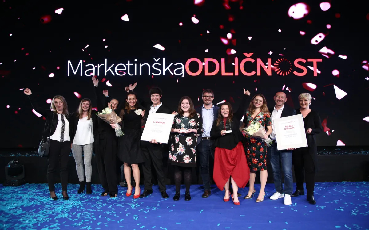 Znani so finalisti za nagrado marketinška odličnost leta