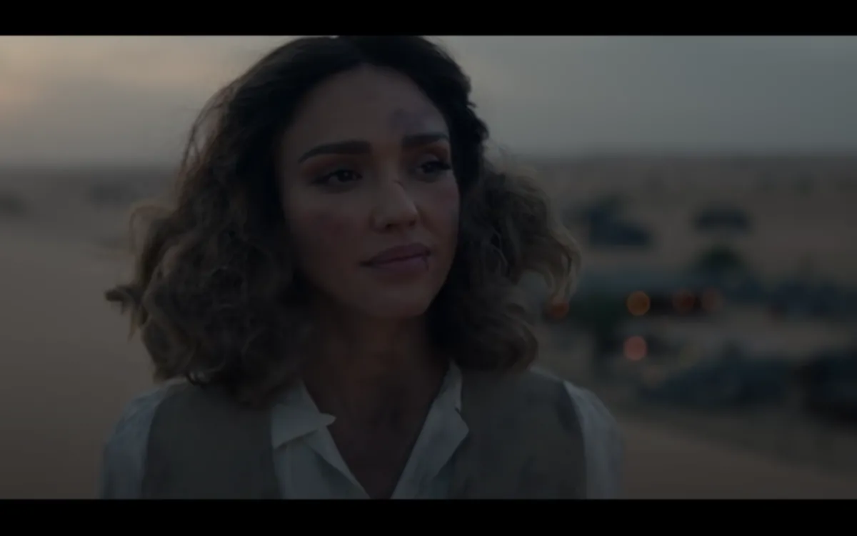 Jessica Alba in Zac Efron v promociji Dubaja