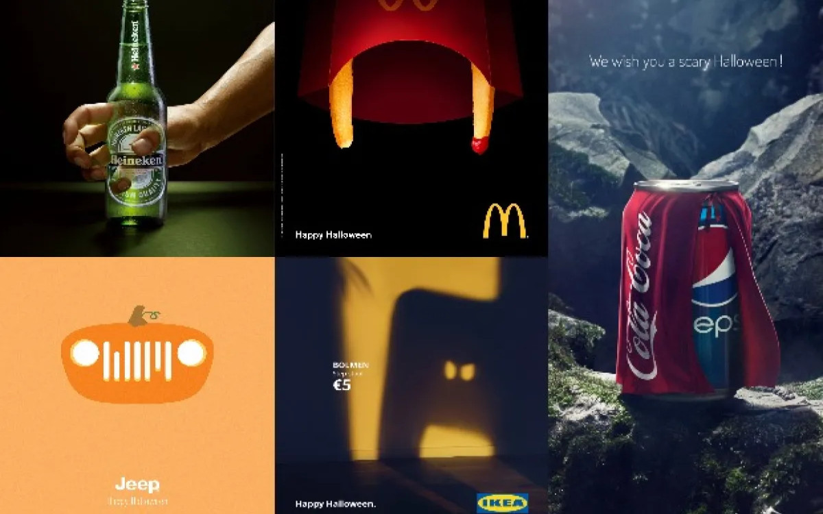 10 strašljivih oglasov ob noči čarovnic