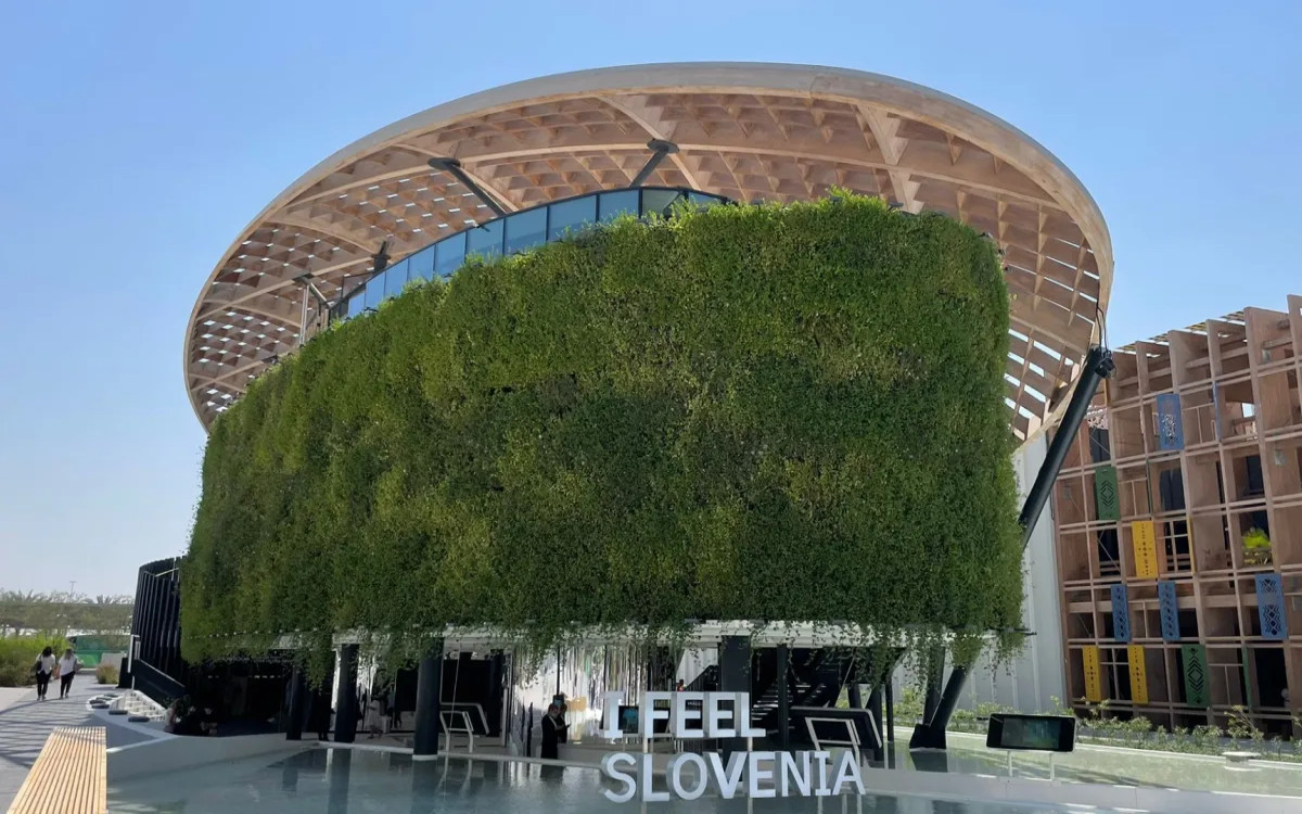 Slovenska zelena oaza sredi puščave