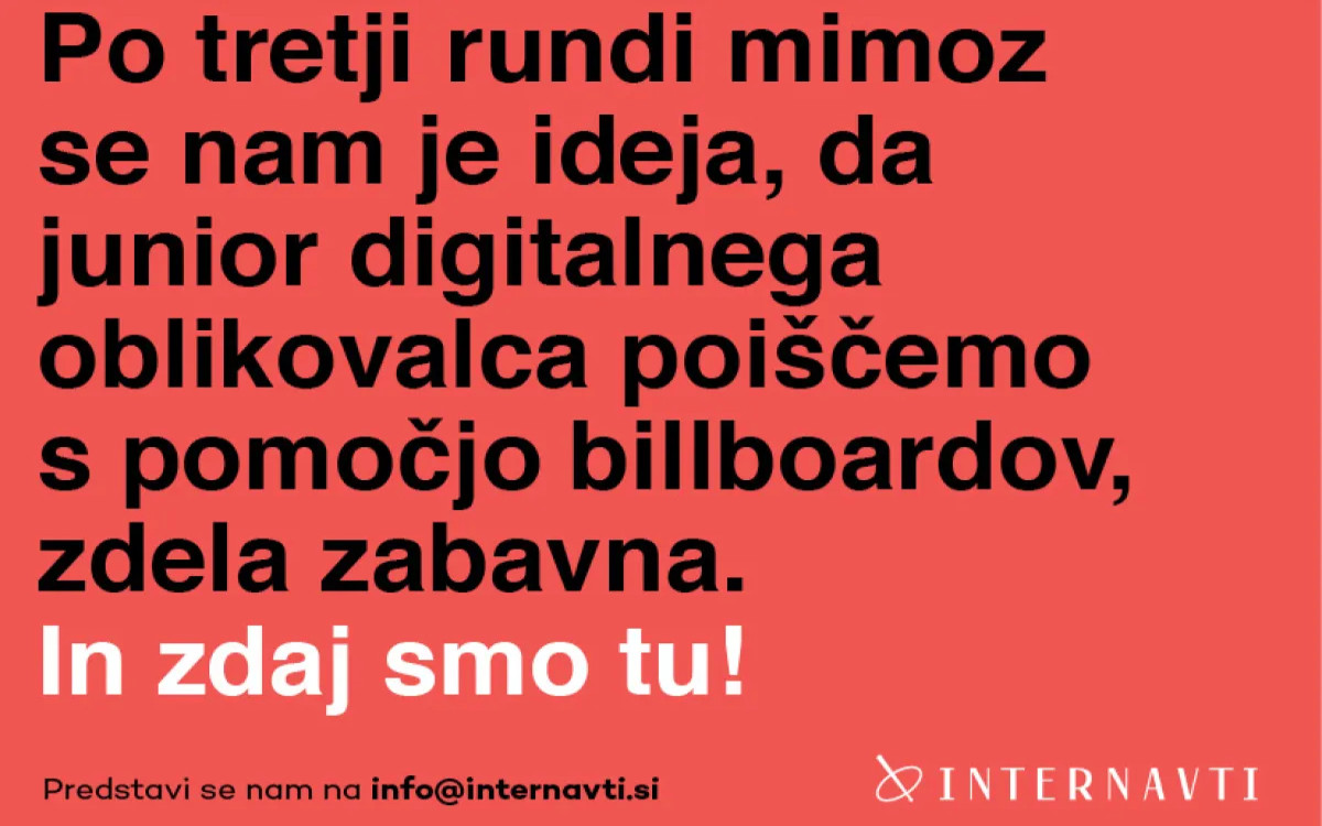 In zdaj smo tu!