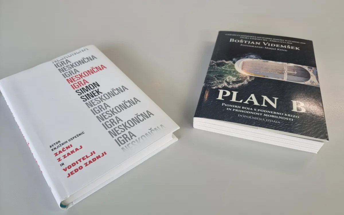 Znani sta najboljši poslovni knjigi za leti 2020 in 2021