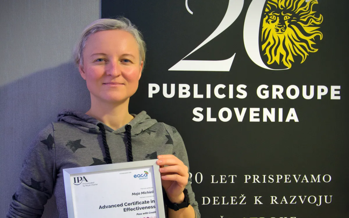 Novo strokovno znanje v Publicis Groupe