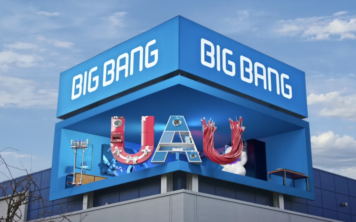 Ples naprav na Big Bangovi strehi
