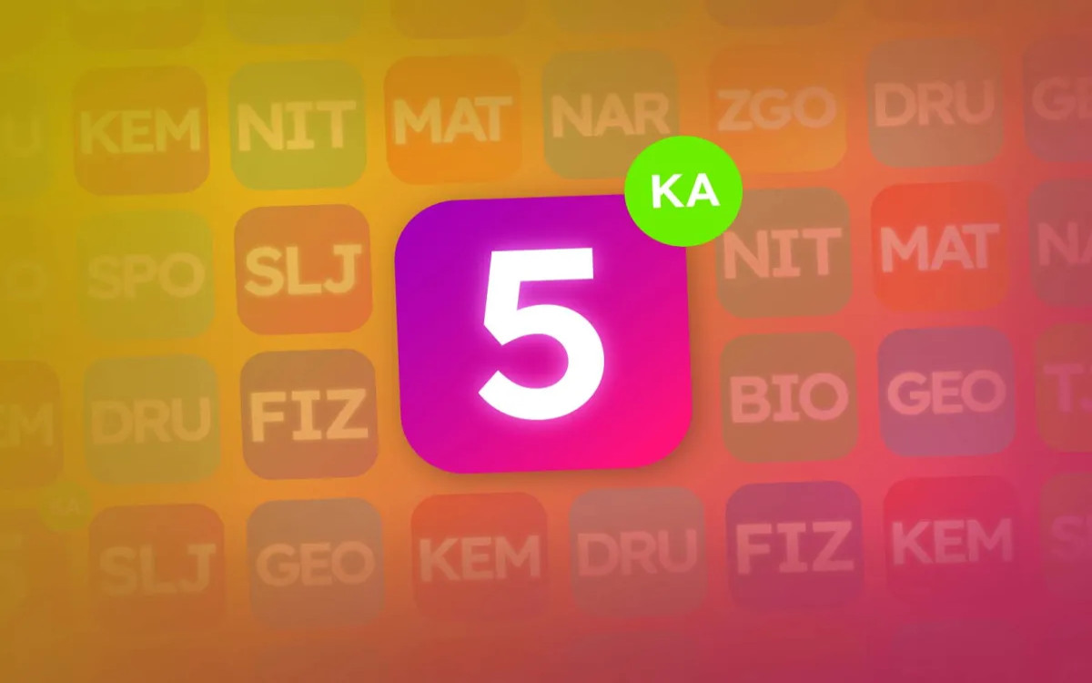 5KA, spletna učilnica, ki je v pomoč učencem in staršem 