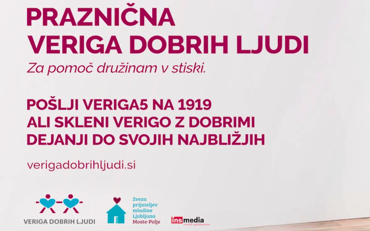 Opazili smo: Praznična veriga dobrih ljudi
