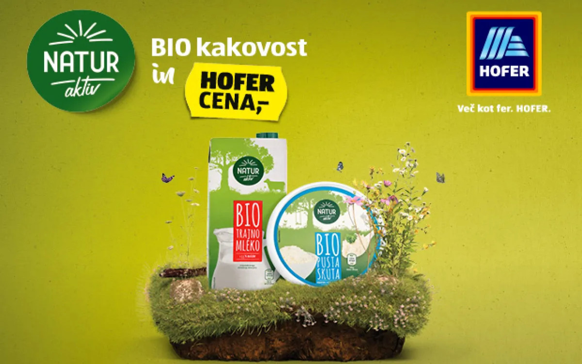 Uresničite novoletne zaobljube z bio izdelki linije Natur Aktiv