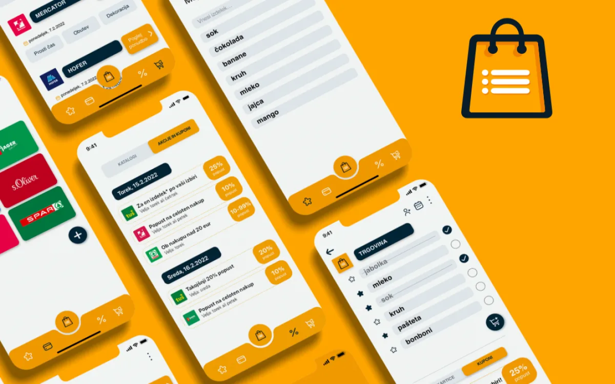  Nakupovalni listek »vse v enem«