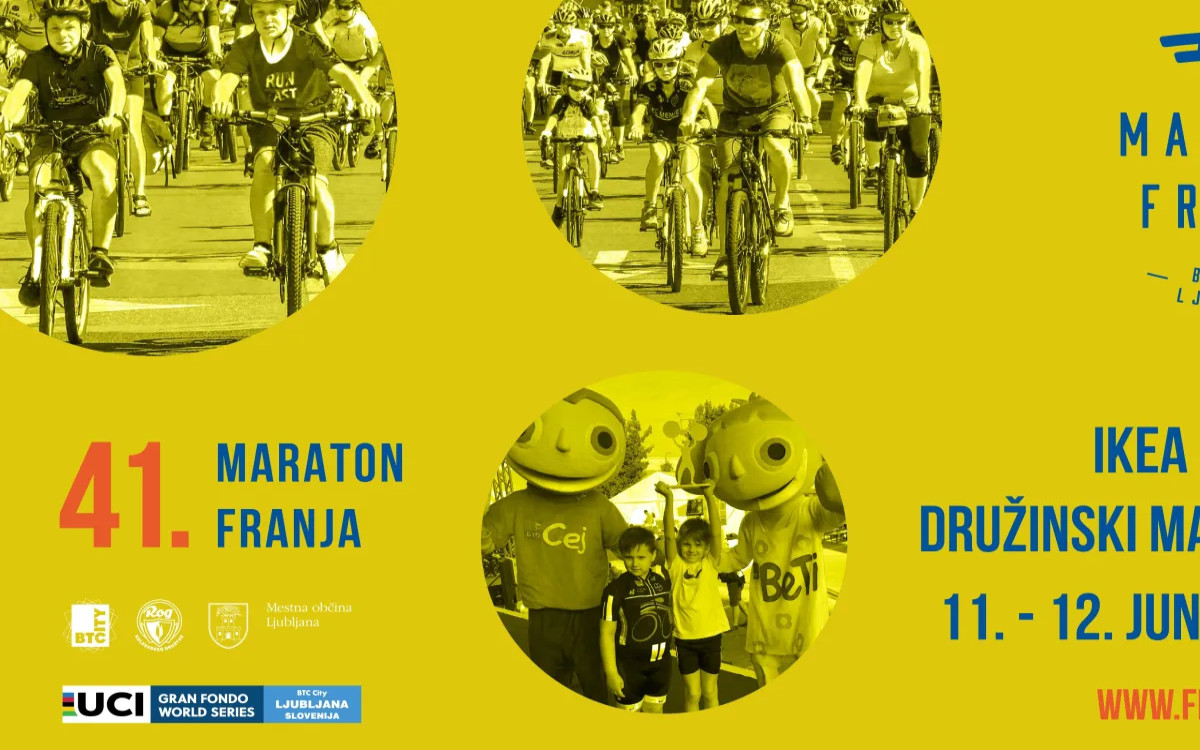 41. Maraton Franja BTC City Ljubljana 