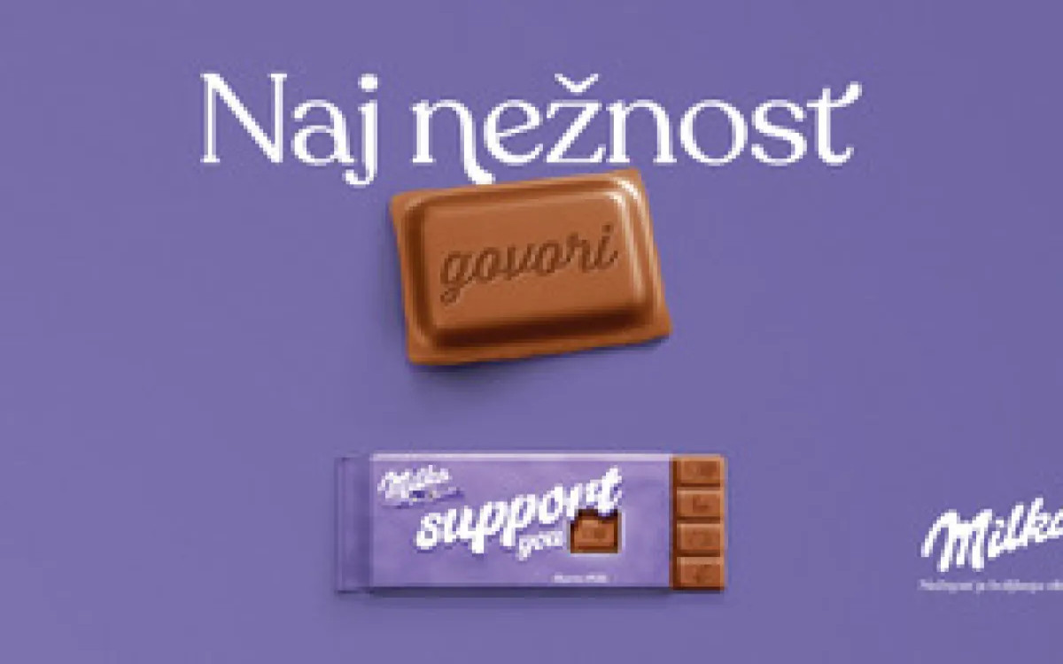 Čokolada Milka predstavlja novo zgodbo o nežnosti